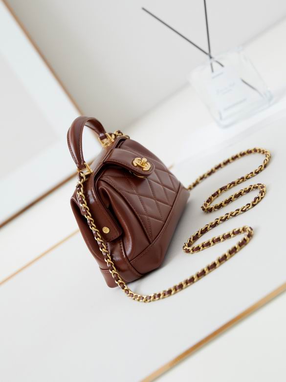 Chanel Inspired Handbags, AA+ Quality 100% Genuine Leather Classic Flap Medium Quilted Lambskin Black Gold, 18X 1 1X 5cm BL 4 Colour for chanel hand bag