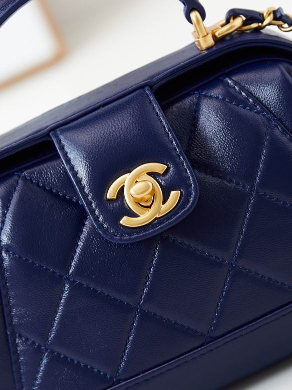 Chanel Inspired Handbags, AA+ Quality 100% Genuine Leather Classic Flap Medium Quilted Lambskin Black Gold, 18X 1 1X 5cm BL 4 Colour for chanel hand bag