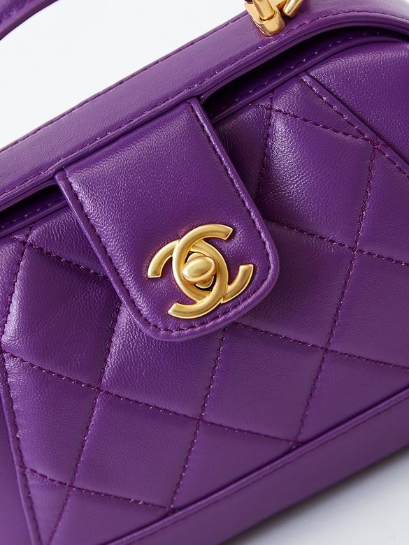 Chanel Inspired Handbags, AA+ Quality 100% Genuine Leather Classic Flap Medium Quilted Lambskin Black Gold, 18X 1 1X 5cm BL 4 Colour for chanel hand bag