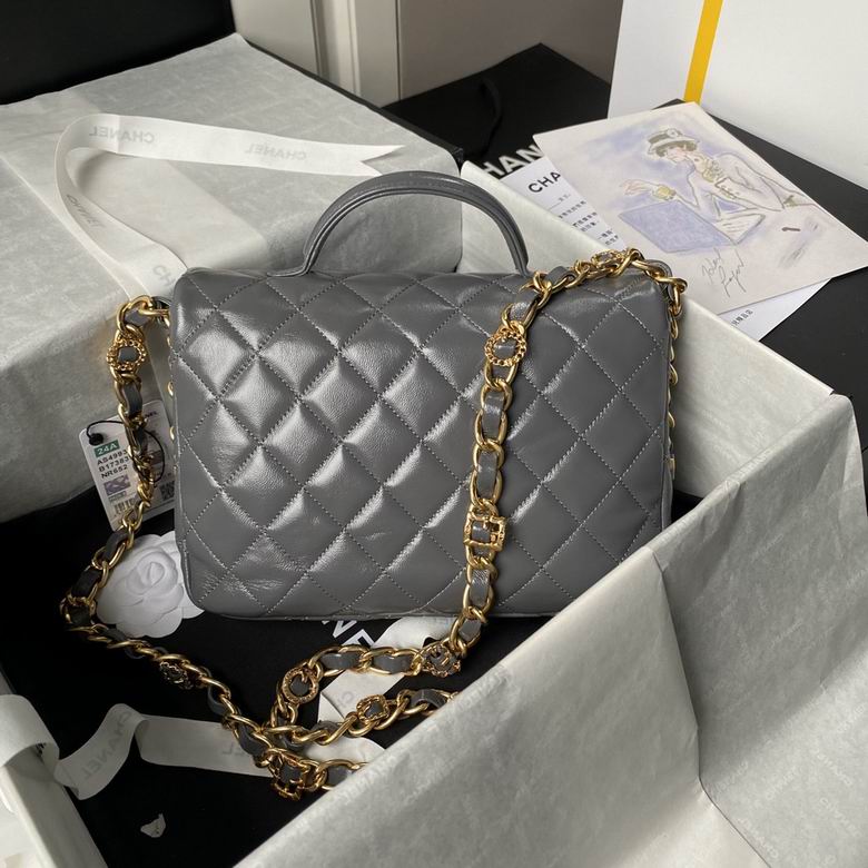 Chanel Inspired Handbags, AA+ Quality 100% Genuine Leather Classic Flap Medium Quilted Lambskin Black Gold, 9X 1 3X 4.5cm BL 4 Colour for chanel hand bag