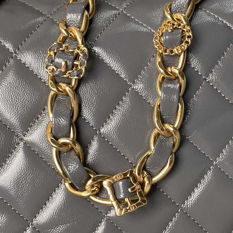 Chanel Inspired Handbags, AA+ Quality 100% Genuine Leather Classic Flap Medium Quilted Lambskin Black Gold, 9X 1 3X 4.5cm BL 4 Colour for chanel hand bag