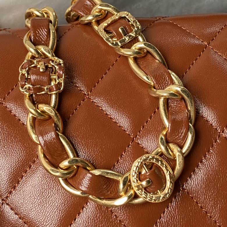 Chanel Inspired Handbags, AA+ Quality 100% Genuine Leather Classic Flap Medium Quilted Lambskin Black Gold, 9X 1 3X 4.5cm BL 4 Colour for chanel hand bag