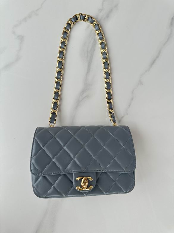 Chanel Handbags, AA+ Quality 100% Genuine Leather Classic Flap Medium Quilted Lambskin Black Gold, 18X 1 1X 5cm BL 4 Colour for chanel hand bag