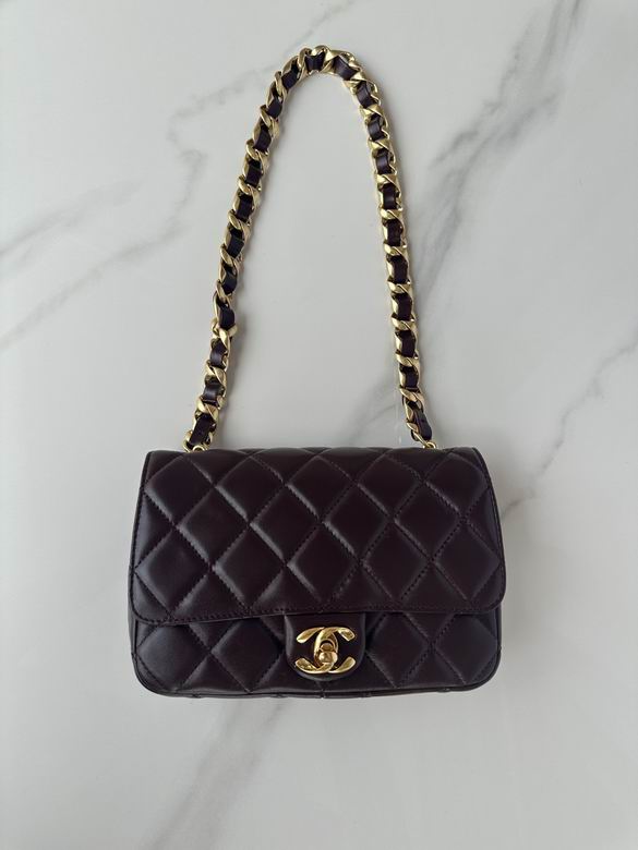 Chanel Handbags, AA+ Quality 100% Genuine Leather Classic Flap Medium Quilted Lambskin Black Gold, 18X 1 1X 5cm BL 4 Colour for chanel hand bag