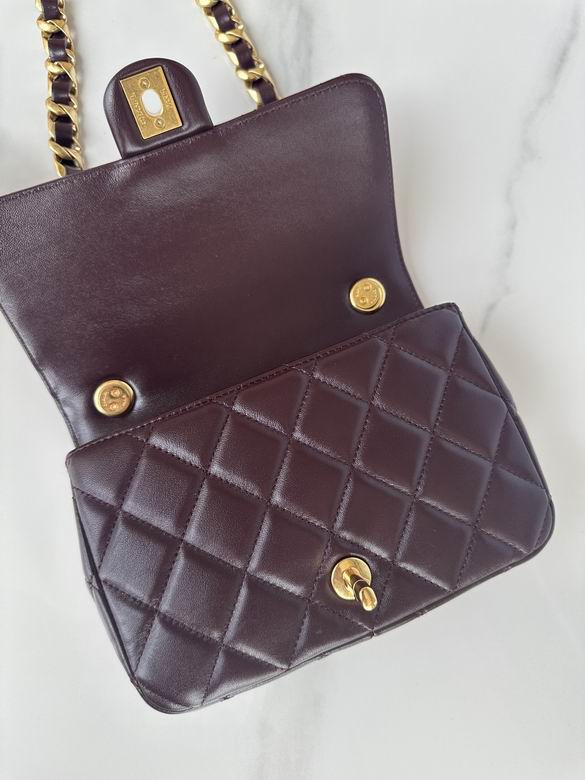Chanel Handbags, AA+ Quality 100% Genuine Leather Classic Flap Medium Quilted Lambskin Black Gold, 18X 1 1X 5cm BL 4 Colour for chanel hand bag