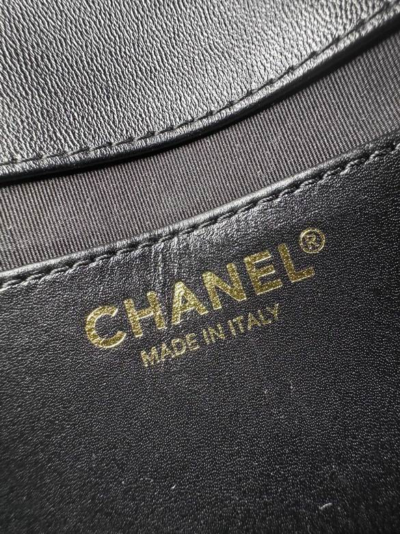 Chanel Handbags, AA+ Quality 100% Genuine Leather Classic Flap Medium Quilted Lambskin Black Gold, 18X 1 1X 5cm BL 4 Colour for chanel hand bag