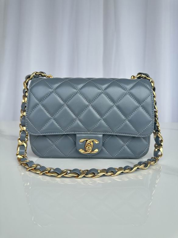 Chanel Handbags, AA+ Quality 100% Genuine Leather Classic Flap Medium Quilted Lambskin Black Gold, 18X 1 1X 5cm BL 4 Colour for chanel hand bag