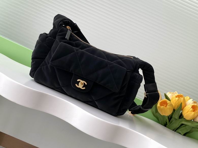 Chanel Inspired Handbags, AA+ Quality 100% Genuine Leather Classic Flap Medium Quilted Lambskin Black Gold, 25X 14X 9cm BL 3 Colour for chanel hand bag