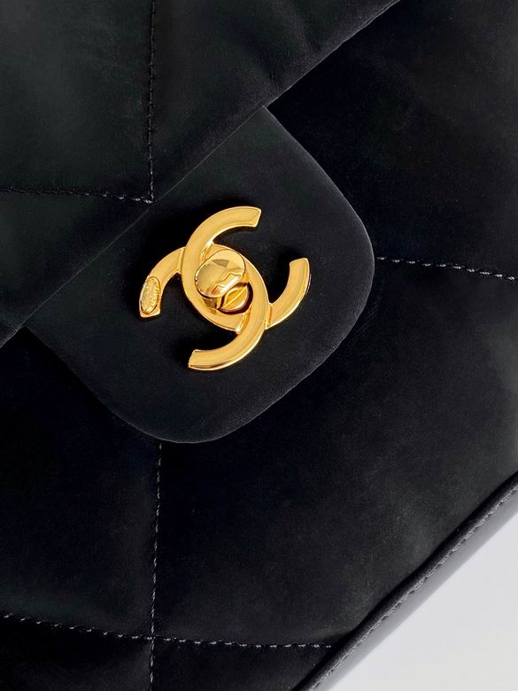 Chanel Inspired Handbags, AA+ Quality 100% Genuine Leather Classic Flap Medium Quilted Lambskin Black Gold, 25X 14X 9cm BL 3 Colour for chanel hand bag