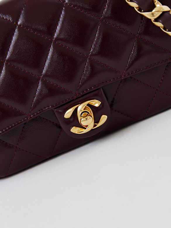 Chanel Handbags, AA+ Quality 100% Genuine Leather Classic Flap Medium Quilted Lambskin Black Gold, 18X 1 1X 5cm BL 4 Colour for chanel hand bag