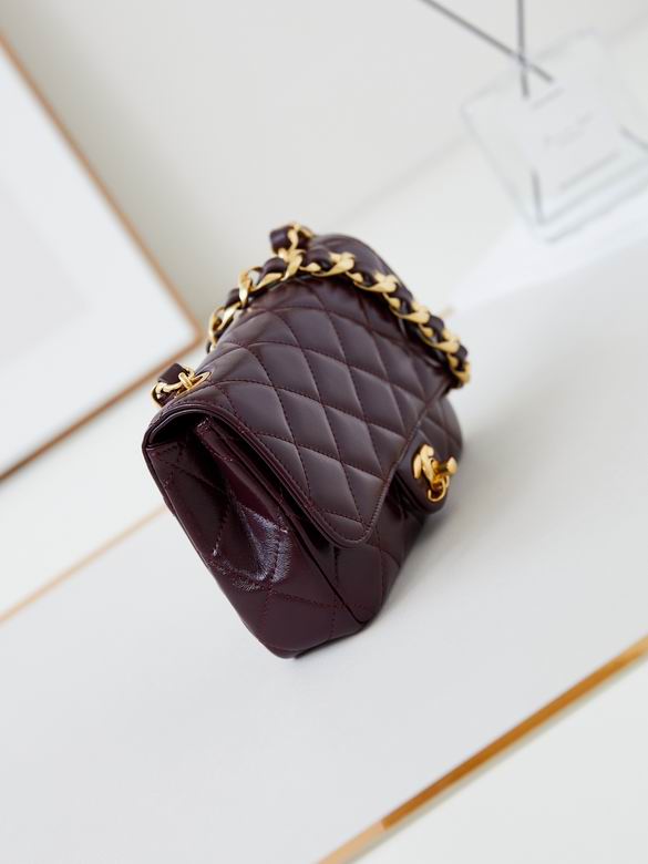 Chanel Handbags, AA+ Quality 100% Genuine Leather Classic Flap Medium Quilted Lambskin Black Gold, 18X 1 1X 5cm BL 4 Colour for chanel hand bag