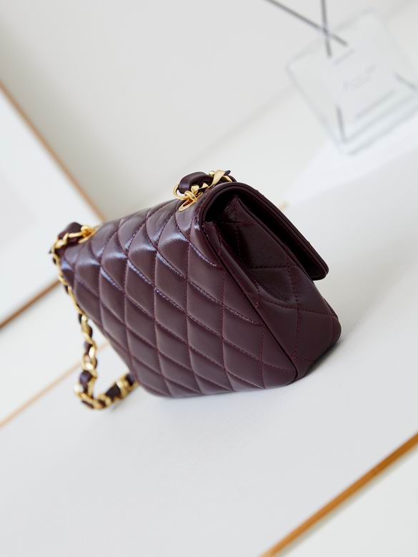 Chanel Handbags, AA+ Quality 100% Genuine Leather Classic Flap Medium Quilted Lambskin Black Gold, 18X 1 1X 5cm BL 4 Colour for chanel hand bag