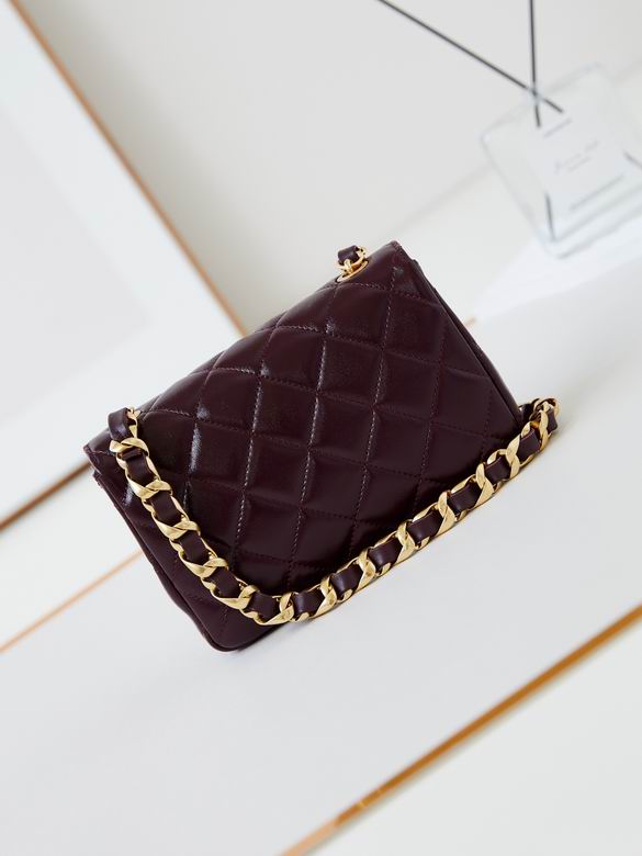 Chanel Handbags, AA+ Quality 100% Genuine Leather Classic Flap Medium Quilted Lambskin Black Gold, 18X 1 1X 5cm BL 4 Colour for chanel hand bag