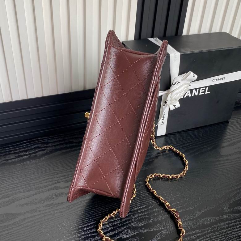 Chanel Inspired Handbags, AA+ Quality 100% Genuine Leather Classic Flap Medium Quilted Lambskin Black Gold, 25X 14X 9cm BL 3 Colour for chanel hand bag