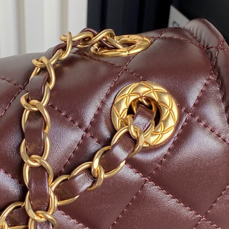Chanel Inspired Handbags, AA+ Quality 100% Genuine Leather Classic Flap Medium Quilted Lambskin Black Gold, 25X 14X 9cm BL 3 Colour for chanel hand bag
