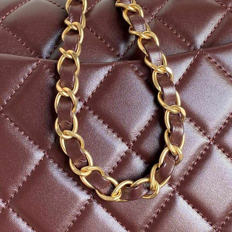 Chanel Inspired Handbags, AA+ Quality 100% Genuine Leather Classic Flap Medium Quilted Lambskin Black Gold, 25X 14X 9cm BL 3 Colour for chanel hand bag