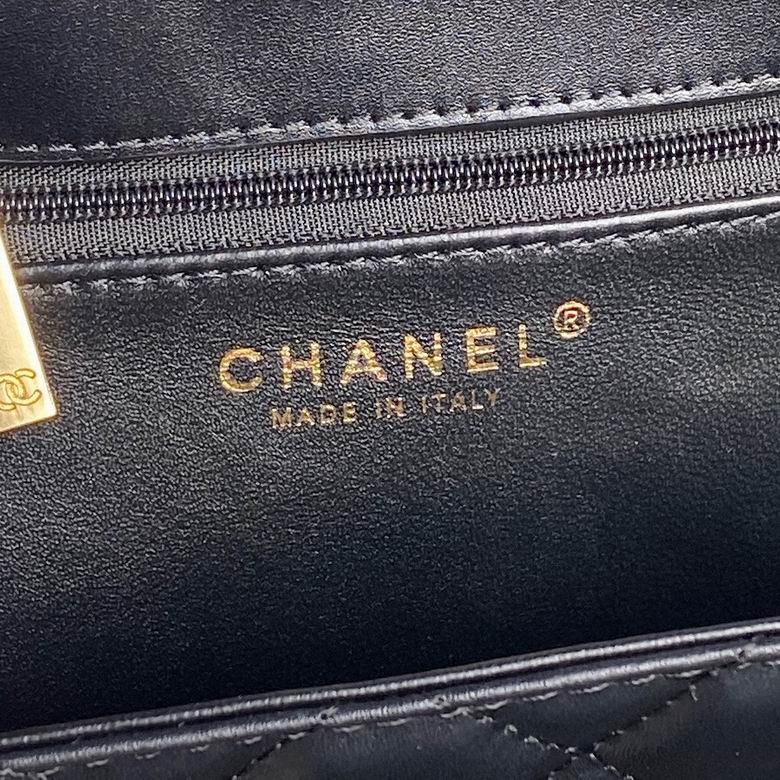 Chanel Inspired Handbags, AA+ Quality 100% Genuine Leather Classic Flap Medium Quilted Lambskin Black Gold, 25X 14X 9cm BL 3 Colour for chanel hand bag