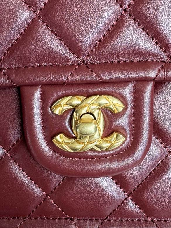 Chanel Inspired Handbags, AA+ Quality 100% Genuine Leather Classic Flap Medium Quilted Lambskin Black Gold, 25X 14X 9cm BL 3 Colour for chanel hand bag
