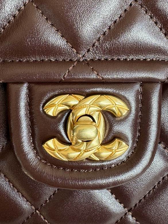 Chanel Inspired Handbags, AA+ Quality 100% Genuine Leather Classic Flap Medium Quilted Lambskin Black Gold, 25X 14X 9cm BL 3 Colour for chanel hand bag