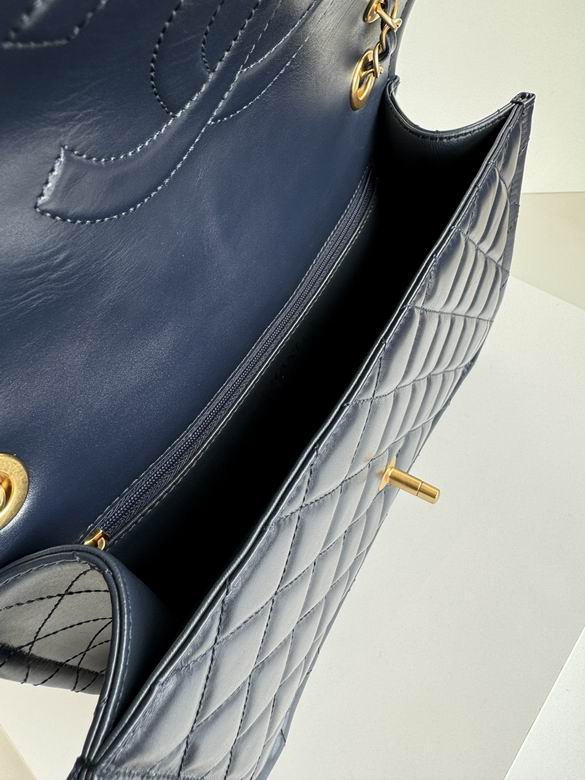 Chanel Inspired Handbags, AA+ Quality 100% Genuine Leather Classic Flap Medium Quilted Lambskin Black Gold, 25X 14X 9cm BL 3 Colour for chanel hand bag