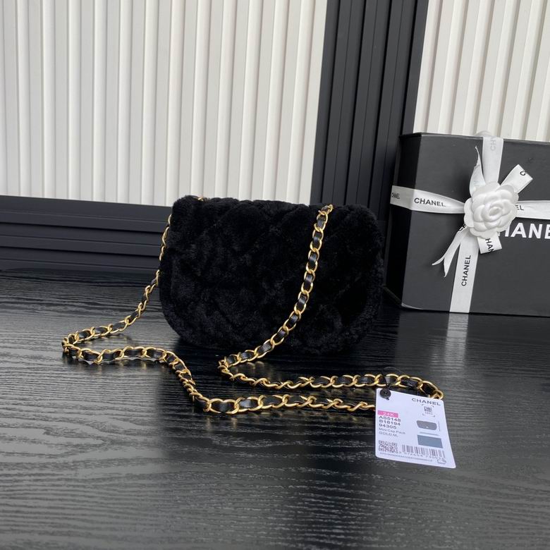 Chanel Inspired Handbags, AA+ Quality 100% Genuine Leather Classic Flap Medium Quilted Lambskin Black Gold, 18X 1 1X 5cm BL 4 Colour for chanel hand bag