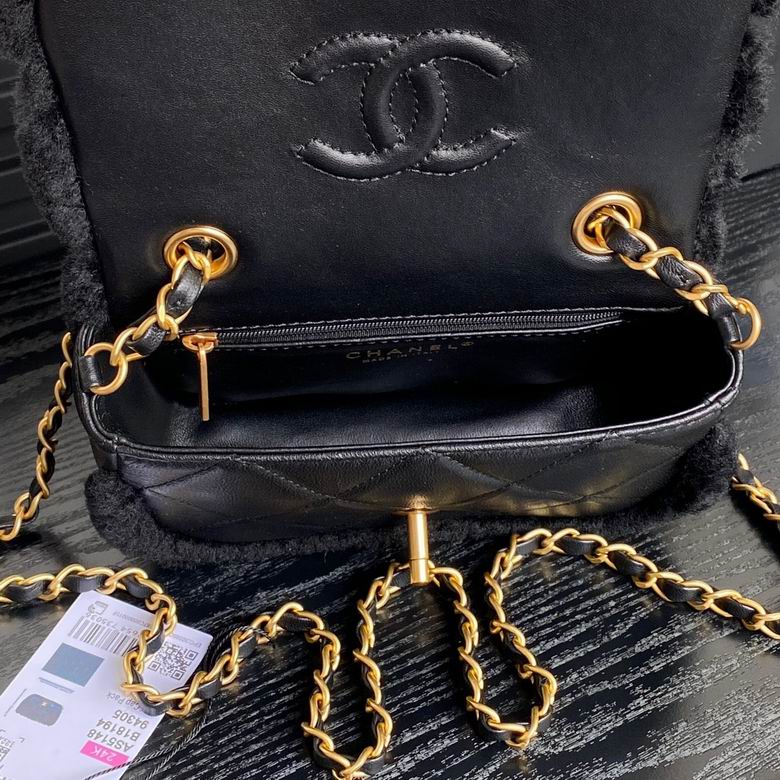 Chanel Inspired Handbags, AA+ Quality 100% Genuine Leather Classic Flap Medium Quilted Lambskin Black Gold, 18X 1 1X 5cm BL 4 Colour for chanel hand bag