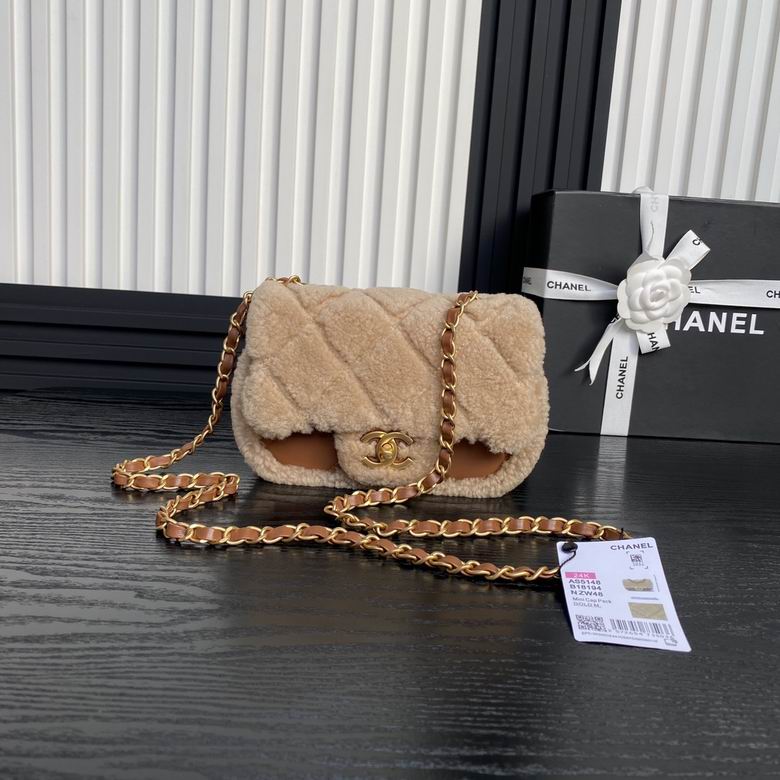 Chanel Inspired Handbags, AA+ Quality 100% Genuine Leather Classic Flap Medium Quilted Lambskin Black Gold, 18X 1 1X 5cm BL 4 Colour for chanel hand bag