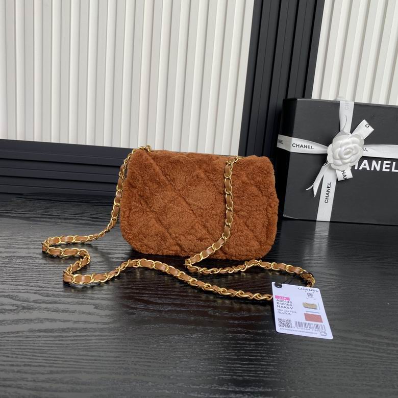Chanel Inspired Handbags, AA+ Quality 100% Genuine Leather Classic Flap Medium Quilted Lambskin Black Gold, 18X 1 1X 5cm BL 4 Colour for chanel hand bag