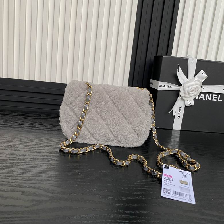 Chanel Inspired Handbags, AA+ Quality 100% Genuine Leather Classic Flap Medium Quilted Lambskin Black Gold, 18X 1 1X 5cm BL 4 Colour for chanel hand bag