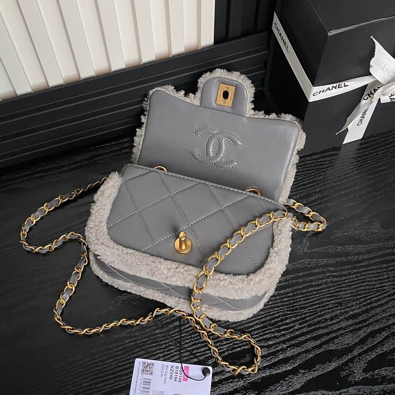Chanel Inspired Handbags, AA+ Quality 100% Genuine Leather Classic Flap Medium Quilted Lambskin Black Gold, 18X 1 1X 5cm BL 4 Colour for chanel hand bag