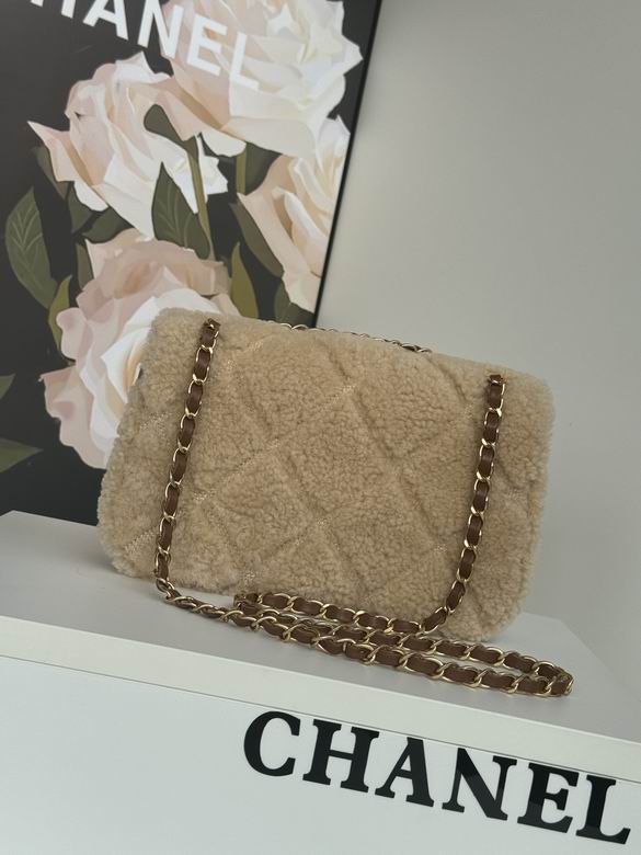 Chanel Inspired Handbags, AA+ Quality 100% Genuine Leather Classic Flap Medium Quilted Lambskin Black Gold, 18X 1 1X 5cm BL 4 Colour for chanel hand bag