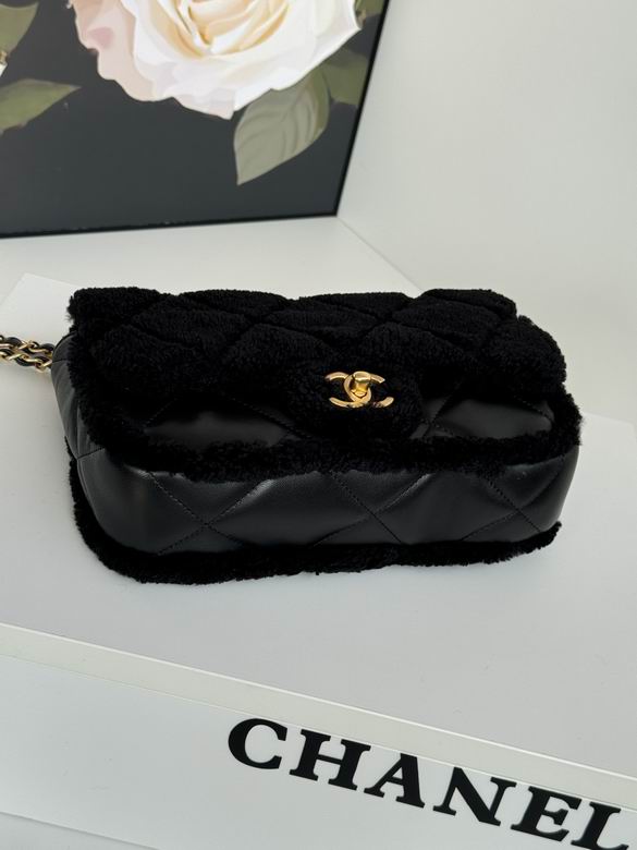 Chanel Inspired Handbags, AA+ Quality 100% Genuine Leather Classic Flap Medium Quilted Lambskin Black Gold, 18X 1 1X 5cm BL 4 Colour for chanel hand bag