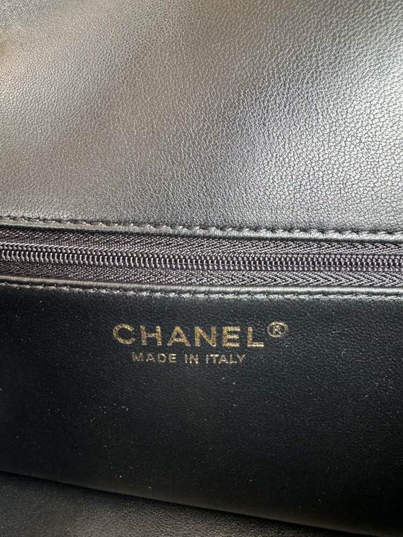 Chanel Inspired Handbags, AA+ Quality 100% Genuine Leather Classic Flap Medium Quilted Lambskin Black Gold, 18X 1 1X 5cm BL 4 Colour for chanel hand bag