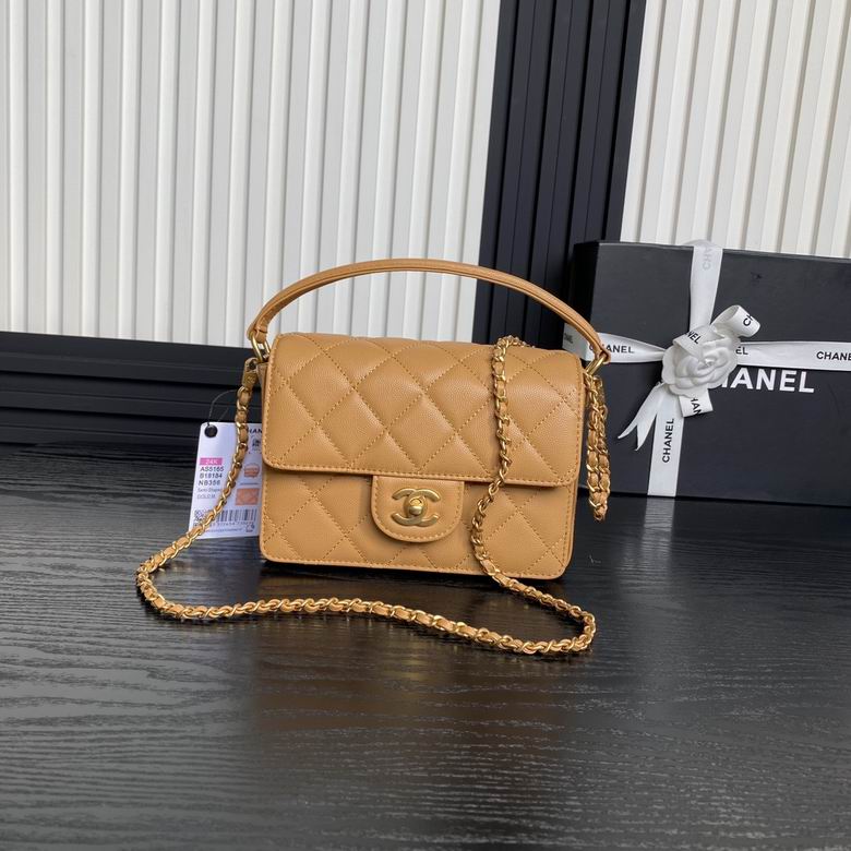 Chanel Inspired Handbags, AA+ Quality 100% Genuine Leather Classic Flap Medium Quilted Lambskin Black Gold, 25X 14X 9cm BL 3 Colour for chanel hand bag