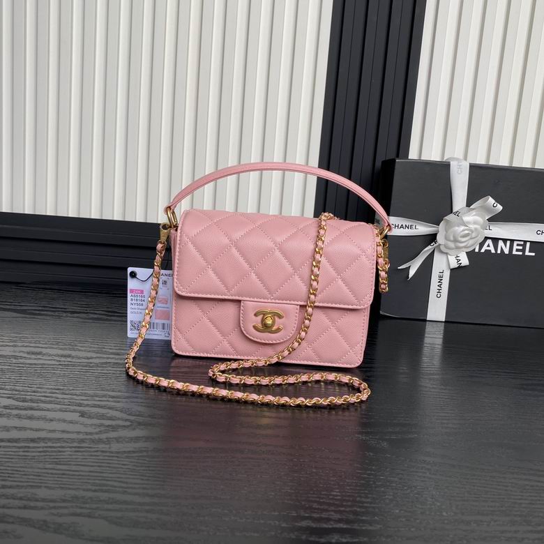 Chanel Inspired Handbags, AA+ Quality 100% Genuine Leather Classic Flap Medium Quilted Lambskin Black Gold, 25X 14X 9cm BL 3 Colour for chanel hand bag