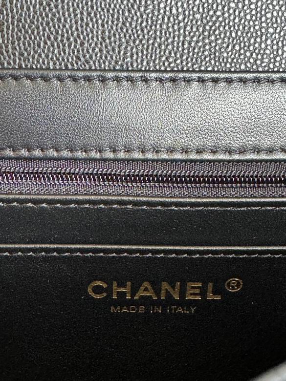 Chanel Inspired Handbags, AA+ Quality 100% Genuine Leather Classic Flap Medium Quilted Lambskin Black Gold, 25X 14X 9cm BL 3 Colour for chanel hand bag