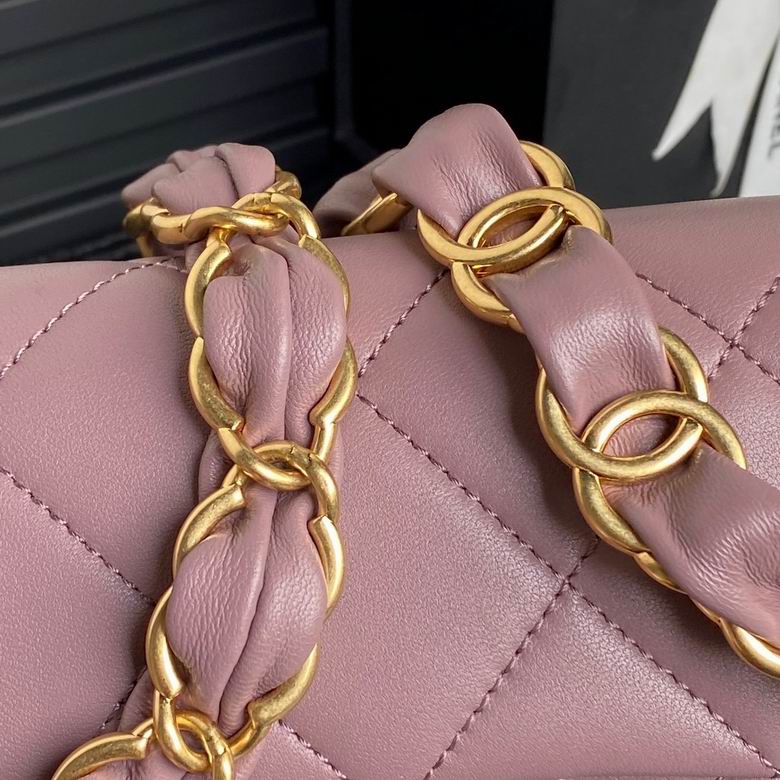 Chanel Inspired Handbags, AA+ Quality 100% Genuine Leather Classic Flap Medium Quilted Lambskin Black Gold, 18X 1 1X 5cm BL 4 Colour for chanel hand bag