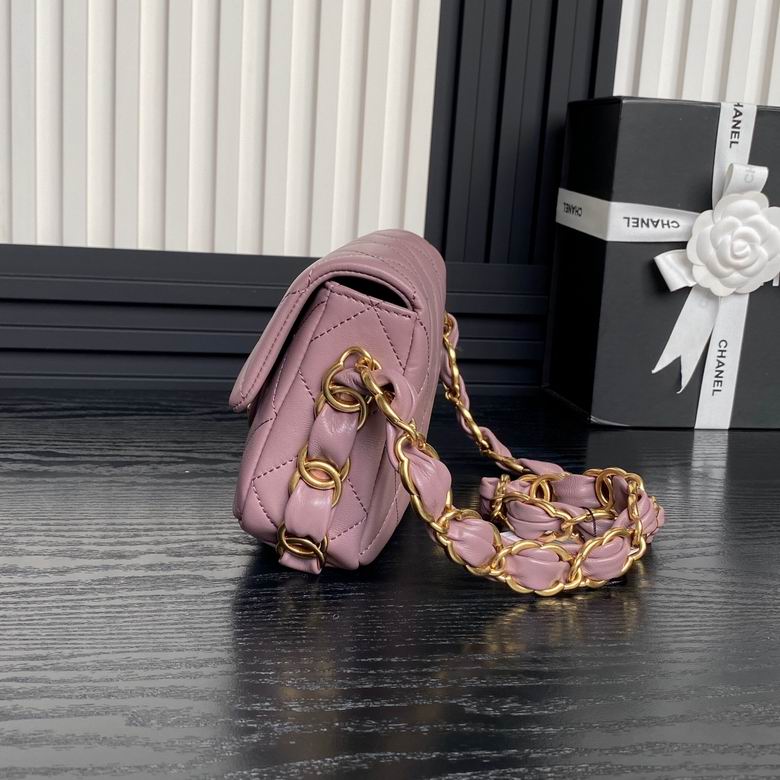 Chanel Inspired Handbags, AA+ Quality 100% Genuine Leather Classic Flap Medium Quilted Lambskin Black Gold, 18X 1 1X 5cm BL 4 Colour for chanel hand bag