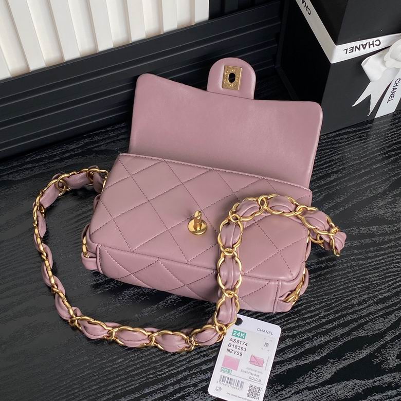 Chanel Inspired Handbags, AA+ Quality 100% Genuine Leather Classic Flap Medium Quilted Lambskin Black Gold, 18X 1 1X 5cm BL 4 Colour for chanel hand bag