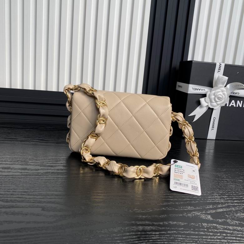 Chanel Inspired Handbags, AA+ Quality 100% Genuine Leather Classic Flap Medium Quilted Lambskin Black Gold, 18X 1 1X 5cm BL 4 Colour for chanel hand bag