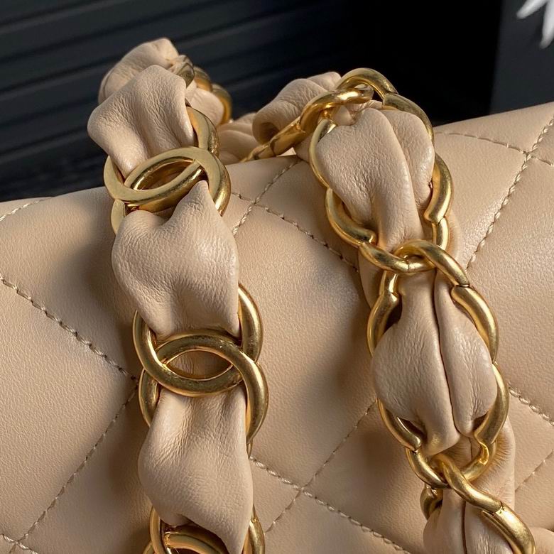Chanel Inspired Handbags, AA+ Quality 100% Genuine Leather Classic Flap Medium Quilted Lambskin Black Gold, 18X 1 1X 5cm BL 4 Colour for chanel hand bag