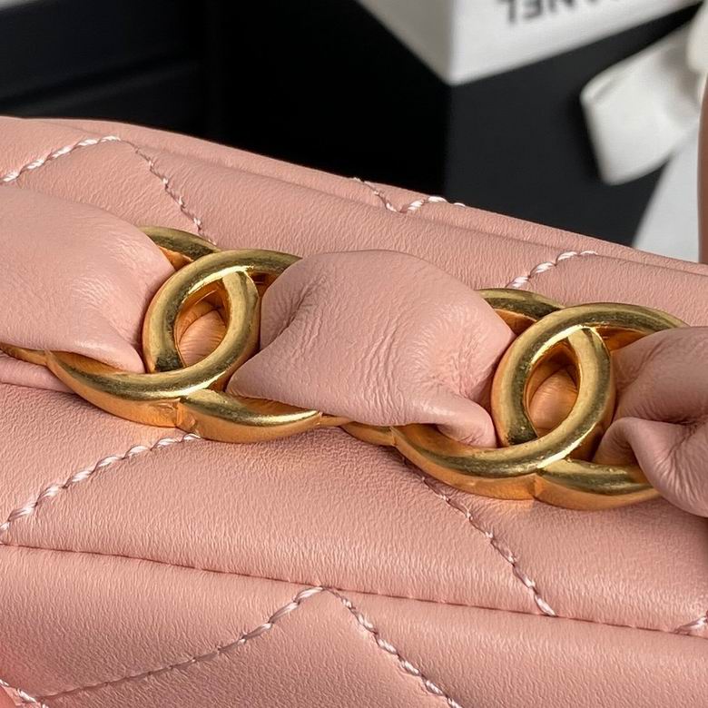 Chanel Inspired Handbags, AA+ Quality 100% Genuine Leather Classic Flap Medium Quilted Lambskin Black Gold, 18X 1 1X 5cm BL 4 Colour for chanel hand bag