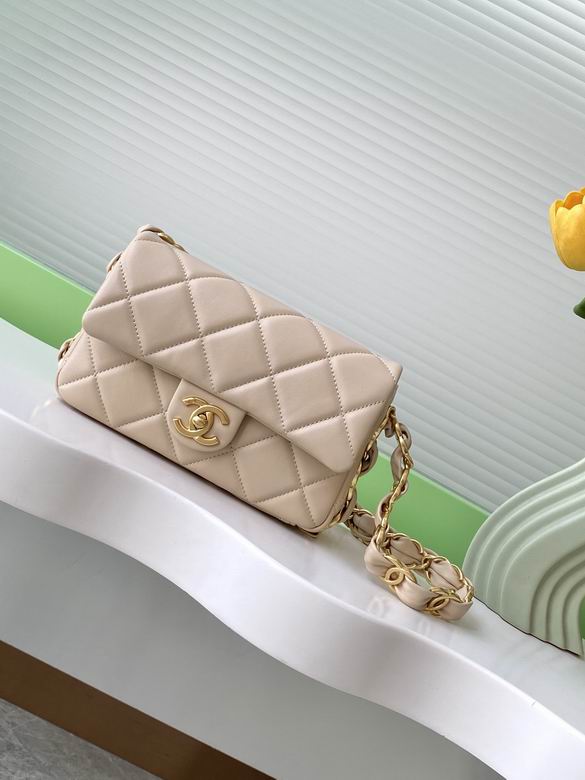 Chanel Inspired Handbags, AA+ Quality 100% Genuine Leather Classic Flap Medium Quilted Lambskin Black Gold, 18X 1 1X 5cm BL 4 Colour for chanel hand bag