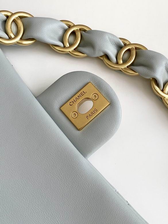 Chanel Inspired Handbags, AA+ Quality 100% Genuine Leather Classic Flap Medium Quilted Lambskin Black Gold, 18X 1 1X 5cm BL 4 Colour for chanel hand bag