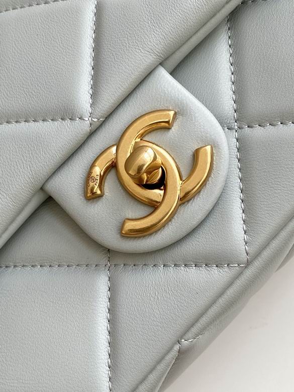 Chanel Inspired Handbags, AA+ Quality 100% Genuine Leather Classic Flap Medium Quilted Lambskin Black Gold, 18X 1 1X 5cm BL 4 Colour for chanel hand bag