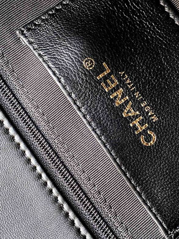 Chanel Inspired Handbags, AA+ Quality 100% Genuine Leather Classic Flap Medium Quilted Lambskin Black Gold, 18X 1 1X 5cm BL 4 Colour for chanel hand bag