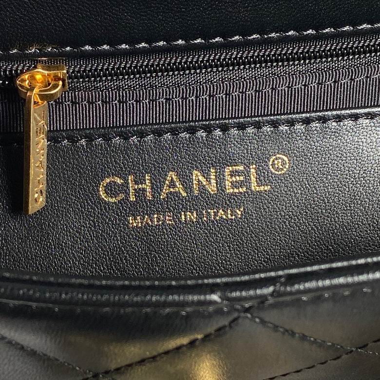 Chanel Handbags, AA+ Quality 100% Genuine Leather Classic Flap Medium Quilted Lambskin Black Gold, 18X 1 1X 5cm BL 4 Colour for chanel hand bag
