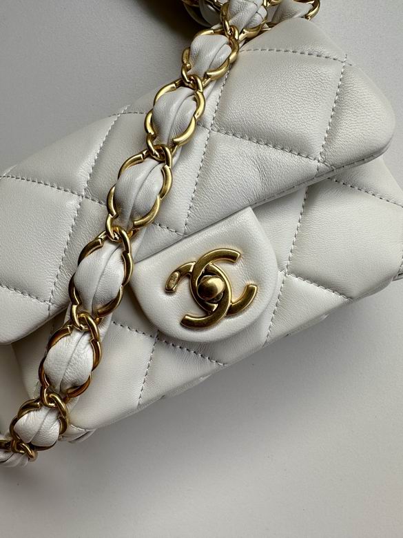 Chanel Inspired Handbags, AA+ Quality 100% Genuine Leather Classic Flap Medium Quilted Lambskin Black Gold, 18X 1 1X 5cm BL 4 Colour for chanel hand bag