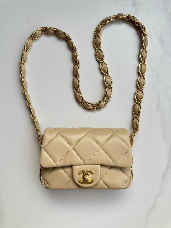 Chanel Inspired Handbags, AA+ Quality 100% Genuine Leather Classic Flap Medium Quilted Lambskin Black Gold, 18X 1 1X 5cm BL 4 Colour for chanel hand bag