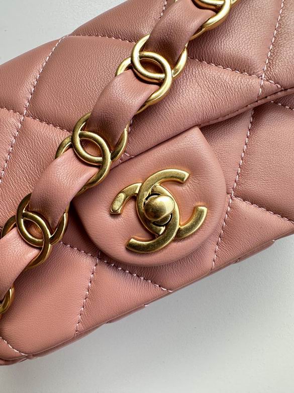 Chanel Inspired Handbags, AA+ Quality 100% Genuine Leather Classic Flap Medium Quilted Lambskin Black Gold, 18X 1 1X 5cm BL 4 Colour for chanel hand bag